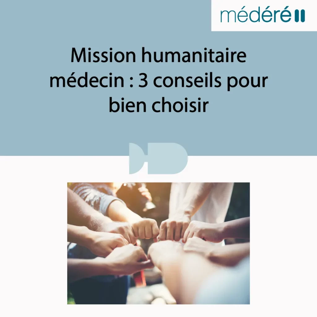mission humanitaire medecin