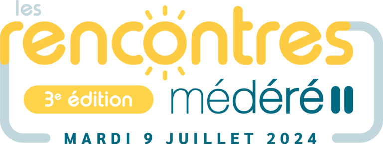 Logo des rencontres médéré : journee de formation dpc pour les medecins qui se tiendra le 09 Juillet 2024 au Parc Floral de Paris.